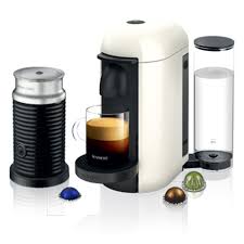 Delonghi nespresso essenza mini review. Nespresso Vertuo Plus White Aero Black Coffee Machine