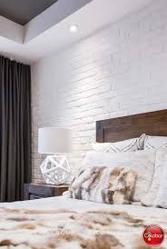 Mur brique, cuisine blanche, idée déco cuisine, cuisines. Brique Blanche A La Tete Du Lit Blog De Colobar Peinture Decoration