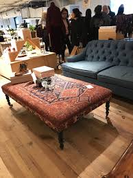 Kilim Ottoman In 2020 Kilim Ottoman Upholstered Ottoman Ottoman Table