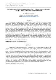 Contoh makalah agama hindu tri sandya sebagai media. Https Jurnal Stkipahsingaraja Ac Id Index Php Wspah Article Download 69 48 145