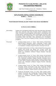 Maybe you would like to learn more about one of these? Doc Keputusan Kepala Desa Kedawung Penyerahan Pengelolaan Tanah Kas Desa Kedawung Eko Suswanto Academia Edu
