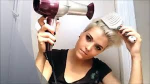 Haircut on long hair to short pixie ginnifer goodwin style. How To Style Really Short Pixie Hair Video Dailymotion