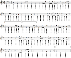 This depends on the key it is played in. Riff Spot Free Sheet Music And Tablature Tin Whistle Tab And Sheet Music For Moran S