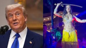 Ahead of Trump's trip to the Middle East, his Mar-a-Lago estate in Florida  threw an "Arabian Nights" party—and video of it has gone viral.