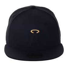 Exclusive New Era 59fifty Los Angeles Angels Hat Black Black Metallic Gold Gold Metal New Era 59fifty Hat Stores