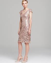 Tadashi Shoji Dress V Neck Cap Sleeve Sequin Bloomingdale S Bloomingdale Dresses Sequin Dress Short Tadashi Shoji Dresses