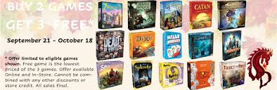 Learn about 5 of the most addicting puzzle games out there. Buy 2 Games Get 3rd Game Free At The Wandering Dragon Now Wandering Dragon Game Puzzle Shoppe Illinois Largest Board Game Puzzle Store