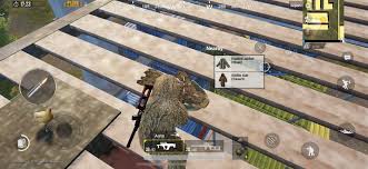 How to purchase ghillie suit camper in pubg | pubg mobile, hey there ! New Training Field Ghillie Suit And Desert Ghillie Suit On Top Of Shipping Crane Pubgmobile
