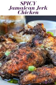 Jamaican Jerk Chicken Wings Recipe In 2020 Easy Cooking Recipes Jerk Chicken Wings Recipes