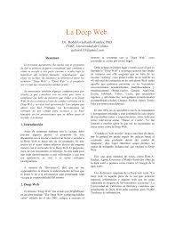 PDF) La Deep Web