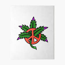 600x542 cannabis leaf drawing i free images. Weed Tattoo Art Board Prints Redbubble