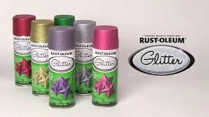 Use when temperature is between 50°f (10°c) and 90°f (32°c) and humidity is below 85% to ensure proper drying. Add Full Coverage Sparkle With Rust Oleum Glitter Spray Paint Youtube