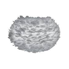 Eichholtz furniture eichholtz lighting eichholtz sofas & chairs eichholtz accessories eichholtz sale eichholtz outdoor. Umage Eos Feather Lampshade Light Grey Medium 45cm Black By Design