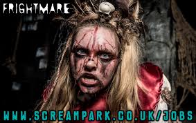 𝐒𝐂𝐀𝐑𝐄 𝐀𝐂𝐓𝐎𝐑𝐒 𝐖𝐀𝐍𝐓𝐄𝐃** Get PAID to SCARE this Halloween at  the AWARD WINNING Frightmare 😈 No experience is required as full training  is given. Age 16+ Temporary jobs in October 2021 👻