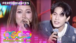 Maki shares the stage with Angela for "Kailan" performance