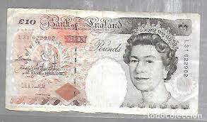 10 pounds coins, bank of england banknotes, 1964 quarter unc, $10 us bank checks, circulated $10 us bank checks, one pound silver round, copper bullion bar pound, 20 pound copper bar, half pound silver bullion coins, 1921 morgan silver dollar unc Billete Banco De Inglaterra Bank Of England Sold At Auction 116901867