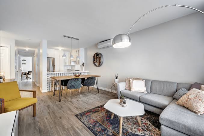 Finished rental apartment in Mauritius with new furniture, ready for tenants