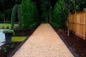 I plan to use 6x6 landscaping ties to create a border around our swingset and then fill the frame with smooth pea gravel. Wunderbare Railroad Tie Landschaftsbau Ideen Garten Driveway Edging Railroad Ties Landscaping Traditional Landscape