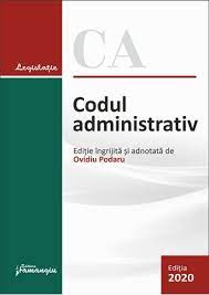 Însemnătatea activităţii de control orice societate, organizată în stat suveran, este interesată în asigurarea ordinii, a unui climat social fără convulsii, în care legea să stea la baza. Codul Administrativ Actualizat La 17 Februarie 2020 Editura Hamangiu