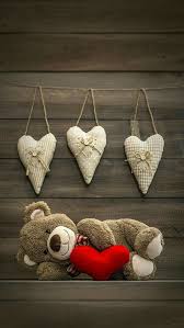 Hearts And Teddy Bear Wallpaper Teddy Bear Wallpaper Bear Wallpaper Heart Wallpaper
