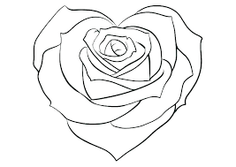 Foster the literacy skills in your child with these free, printable coloring pages that can be easily assembled int. Roses And Hearts Coloring Pages Best Coloring Pages For Kids