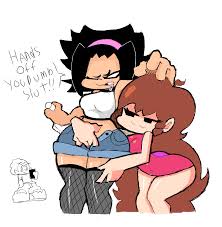 Friday Night Funkin Nene (newgrounds) Blood Stain Animated - Lewd.ninja