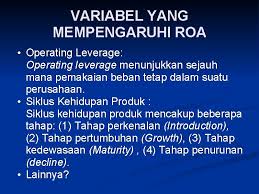 Check spelling or type a new query. Pertemuan 7 Analisis Profitabilitas Return On Asset Roa