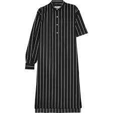 Black And White Striped T Shirt Dress Pin On My Polyvore Finds