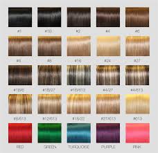 Hair Extension Color Number Chart Dark Golden Blonde Hair