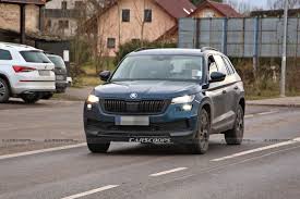 The innovated škoda kodiaq br. 2021 Skoda Kodiaq Mid Size Suv Spied With Minor Revisions Carscoops