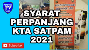 Maybe you would like to learn more about one of these? Syarat Perpanjang Kta Satpam 2021 Pamswakarsa Com