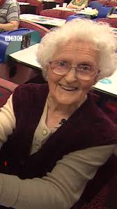 Betty, 97, over the moon to be back playing bingo