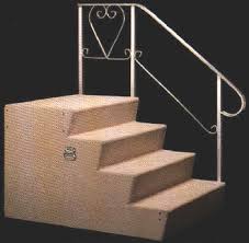 R G Mobile Home Supply 48 Wide Fiberglass Steps And Railings Mobile Home Supplies Mobile Home Fiberglass
