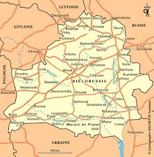 Belarus is a country in eastern europe with a population of just under 10 million people. Carte Bielorussie Plan Bielorussie Routard Com