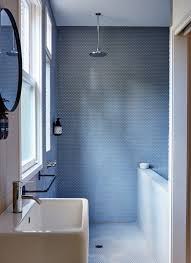 Floor To Ceiling Tile Bathroom Trend Design Ideas Blue Bathroom Tile Bathroom Trends Ceiling Tiles Bathroom