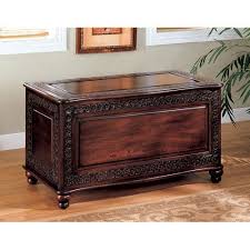 4.2 out of 5 stars. Coaster Furniture Dark Cherry Traditional Cedar Chest With Carving And Bun Feet 900012 Bellacor