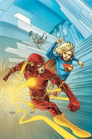 Flash Fastest Man Alive Kid Flash Central City Barry Allen Speed Force Dc Comics Comix Flash Vs Supergirl Comic Illustration