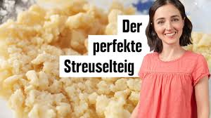 Die süße der streusel ist ein prima ausgleich für den von natur aus säuerlichen rhabarber. Streusel Rezept Anleitung Fur Streuselteig Edeka Youtube