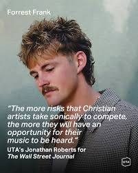 Christian Music Is Everywhere Now—Whether You Realize It Or Not” ➡️ read  the full story, written by Elias Leight, highlighting UTA clients Brandon  Lake and Forrest Frank in The Wall Street Journal