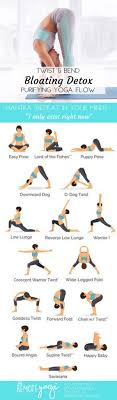 Detox With Yoga Twists Free Printable Pdf Yoga Flow Yoga Poses For Beginners Yoga Poses