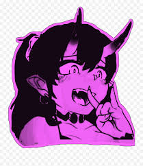 See more ideas about aesthetic grunge, aesthetic art, grunge. The Newest Gote Stickers On Picsart Aesthetic Anime Grunge Demon Emoji Free Transparent Emoji Emojipng Com