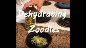 After all, tuna in water, shrimp, mussels and imitation crabmeat are tasty foods that can easily be rehydrated while on the trail. Dehydrating Zoodles Youtube