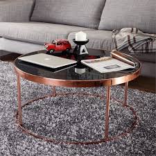 Whether hobnobbing with the bosses or fraternizing with your associates, drinking from the rose gold mug makes a statement. Furniture Of America Vida Modern Glass Top Coffee Table In Rose Gold And Black Walmart Com Walmart Com