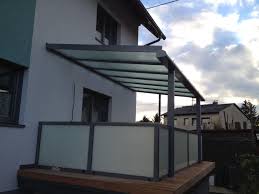 Anthrazit Graue Terrassenuberdachung Uberdachung Terrasse Haus Aussenbereiche Vordach Selber Bauen