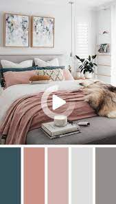 Vous désirez créer une ambiance conviviale et un intérieur moderne pour un confort optimal dans la chambre à coucher ? 12 Superbes Combinaisons De Couleurs Qui Vous Donneront L Inspiration Pour Votre Prochaine Chamb Couleur Chambre Chambre A Coucher Couple Renovation De Chambre