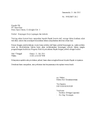 Contoh surat tugas perjalanan dinas luar kota. Surat Dinas Keluar Kota