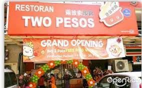 State of texas that opened in 1982 in houston. Two Pesos In Setapak Klang Valley Openrice Malaysia