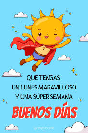 Feliz lunes y excelente semana, ¡buenos días! ???????? #frasespositivas  #FelizLunes #FelizSemana