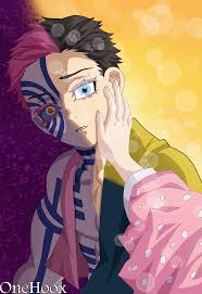 Kimetsu No Yaiba Akaza By Onehoox On Deviantart
