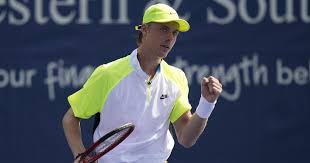Canadian tennis player denis shapovalov has a brutal one handed backhand #shapovalov #tennisplayer. Us Open Exclusive Denis Shapovalov Interview No Crowd And Bubble